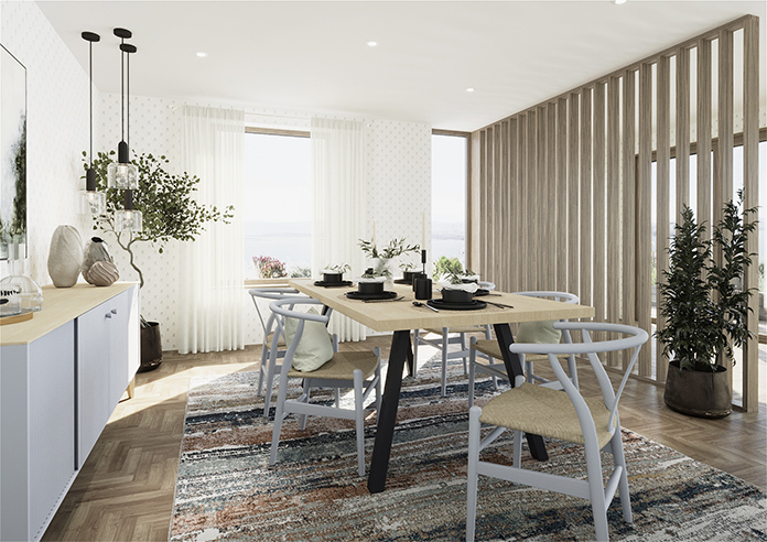 Pavia Voile, White Primrose - Made to Measure Curtains - Image 7